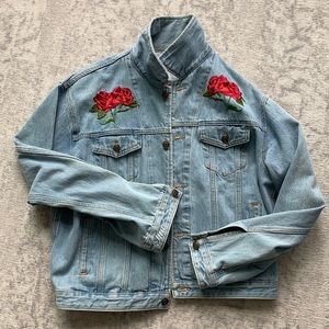 Rose detail demon jacket
